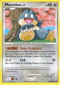 Munchlax - Countdown Calendar Promos - Pokemon card