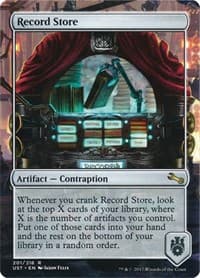Record Store - Unstable - Magic: The Gathering card