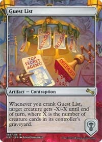 Guest List - Unstable - Magic: The Gathering card