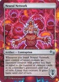 Neural Network - Unstable - Magic: The Gathering card
