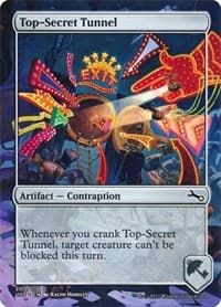 Top-Secret Tunnel - Unstable - Magic: The Gathering card