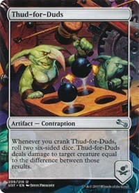 Thud-for-Duds - Unstable - Magic: The Gathering card