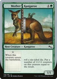 Mother Kangaroo - Unstable - Magic: The Gathering card