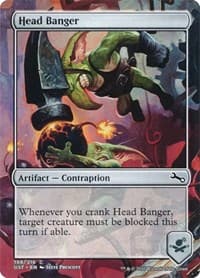 Head Banger - Unstable - Magic: The Gathering card