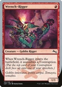 Wrench-Rigger - Unstable - Magic: The Gathering card