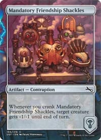 Mandatory Friendship Shackles - Unstable - Magic: The Gathering card