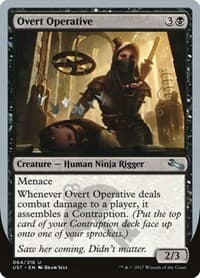 Overt Operative - Unstable - Magic: The Gathering card