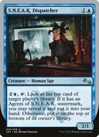 S.N.E.A.K. Dispatcher - Unstable - Magic: The Gathering card