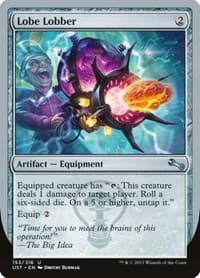 Lobe Lobber - Unstable - Magic: The Gathering card