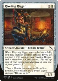 Riveting Rigger - Unstable - Magic: The Gathering card
