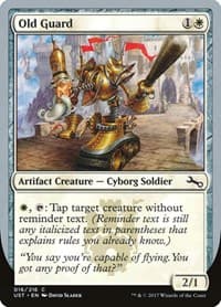 Old Guard - Unstable - Magic: The Gathering card