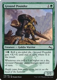 Ground Pounder - Unstable - Magic: The Gathering card