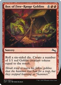 Box of Free-Range Goblins - Unstable - Magic: The Gathering card