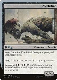 Zombified - Unstable - Magic: The Gathering card