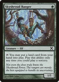 Skyshroud Ranger - 10th Edition - Magic: The Gathering card