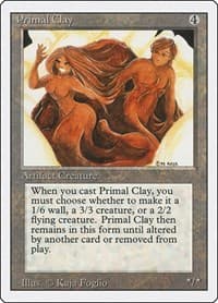 Primal Clay - Revised Edition - Magic: The Gathering card