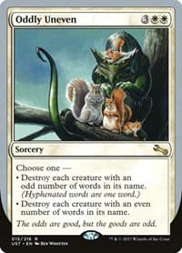Oddly Uneven - Unstable - Magic: The Gathering card