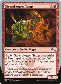 Steamflogger Temp - Unstable - Magic: The Gathering card