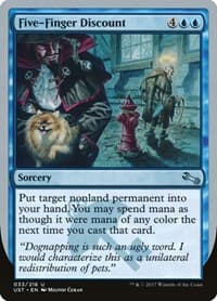 Five-Finger Discount - Unstable - Magic: The Gathering card