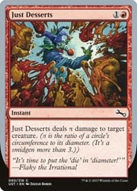 Just Desserts - Unstable - Magic: The Gathering card