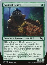 Squirrel Dealer - Unstable - Magic: The Gathering card