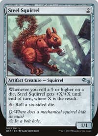 Steel Squirrel - Unstable - Magic: The Gathering card