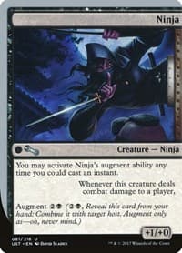 Ninja - Unstable - Magic: The Gathering card