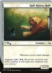 Half-Kitten, Half- - Unstable - Magic: The Gathering card