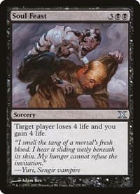 Soul Feast - 10th Edition - Magic: The Gathering card