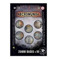 Necromunda 25mm Bases (10-Pack) - Warhammer Game Accessories - Warhammer Game Accessories card