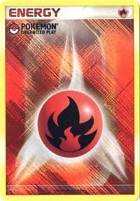 Fire Energy (2009 Unnumbered POP Promo) - League & Championship Cards - Pokemon card