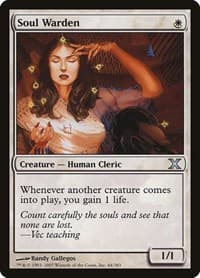 Soul Warden - 10th Edition - Magic: The Gathering card