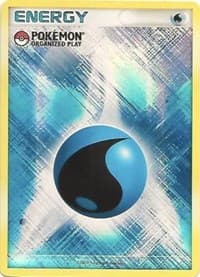 Water Energy (2009 Unnumbered POP Promo) - League & Championship Cards - Pokemon card