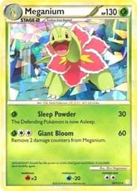 Meganium - 26/123 (Cracked Ice Holo) - Deck Exclusives - Pokemon card