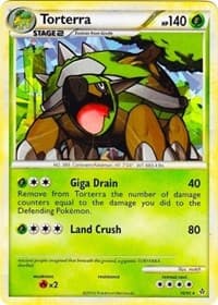 Torterra - 10/95 (Cracked Ice Holo) - League & Championship Cards - Pokemon card