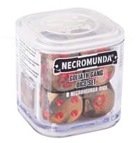 Necromunda: Goliath Gang Dice Set (8-Pack) - Warhammer Game Accessories - Warhammer Game Accessories card