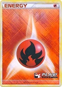 Fire Energy (2010 Play! Pokemon) - League & Championship Cards - Pokemon card