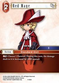 Red Mage - Opus IV - Final Fantasy TCG card
