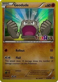 Geodude - 43/83 (Toys R Us Promo) - Miscellaneous Cards & Products - Pokemon card