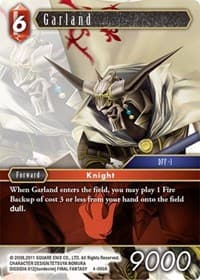 Garland - Opus IV - Final Fantasy TCG card