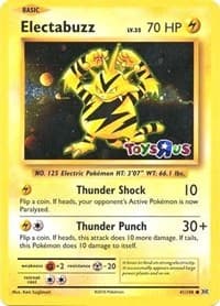 Electabuzz - 41/108 (Toys R Us Promo) - Miscellaneous Cards & Products - Pokemon card