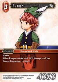 Ranger - Opus IV - Final Fantasy TCG card