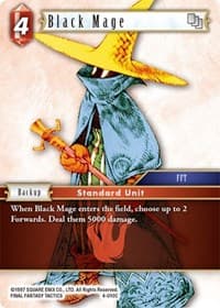 Black Mage - Opus IV - Final Fantasy TCG card