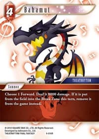 Bahamut - Opus IV - Final Fantasy TCG card