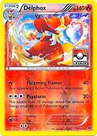 Delphox - 13/124 (Pokemon League) - League & Championship Cards - Pokemon card