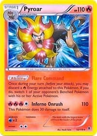 Pyroar - 12/119 (Cosmos Holo) - Blister Exclusives - Pokemon card