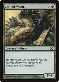 Spined Wurm - 10th Edition - Magic: The Gathering card