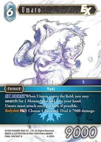 Umaro EX - Opus IV - Final Fantasy TCG card