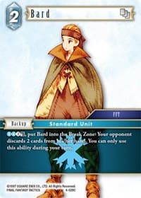 Bard (4-028C) - Opus IV - Final Fantasy TCG card