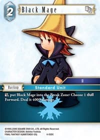 Black Mage (4-030C) - Opus IV - Final Fantasy TCG card